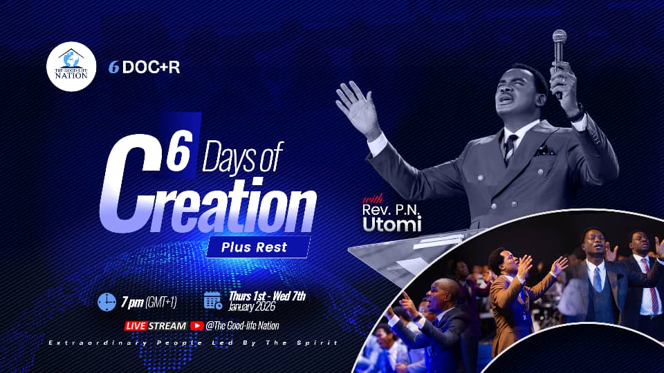 TGLFInc's tweet image. Prayer gives God the permission to do on earth what He has purposed to do.
Join us for Day 3 of 6 Days of Creation plus Rest with RPN today by 7 pm (GMT+1) Online. 

#RPN 

#APeopleCome