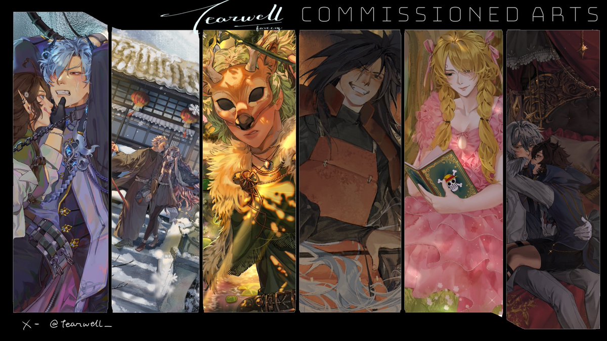 tear✬ COMM ; open! tweet media