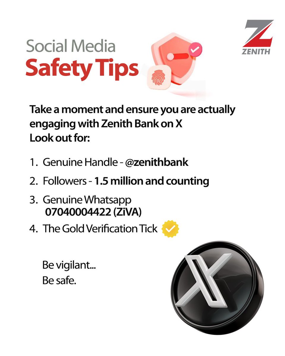 Zenith Bank tweet media