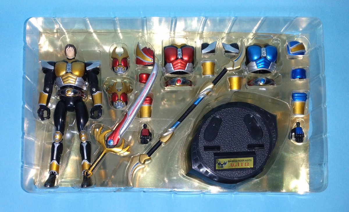 今年、最初の捕獲品は超合金GD-30「装着変身1／仮面ライダーアギト3