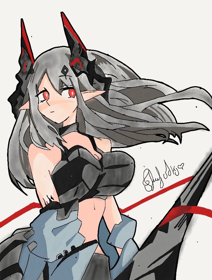 Día 24 un fanarts 🍀 #waifus  #dibujo #dibujosNSFW #drawing #draw #drawings