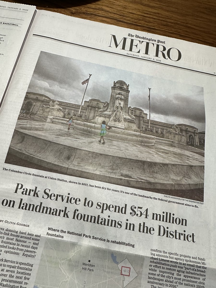 CiaoAmerica's tweet photo. Great news! National Park Service to spend more than 11 million dollars to rehabilitate the Christoper Columbus Memorial Monument in Washington DC #Columbus https://t.co/JeJ6CoJLht