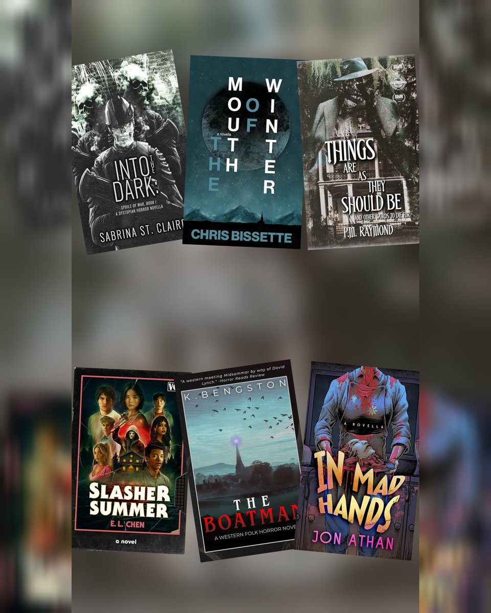 TheRealJackFinn's tweet image. Build your #Horror TBR with a #NewRelease from one of these great #HorrorAuthors 

Night of the Mother – Victoria Dougherty

It Pierfces - Jack Finn

Bodies of Work – Clay McLeod Chapman

Puzzle House 2 – Duncan Ralston

The Barista – Candace Nola 

Trad Wide – Saratoga Schaefer…
