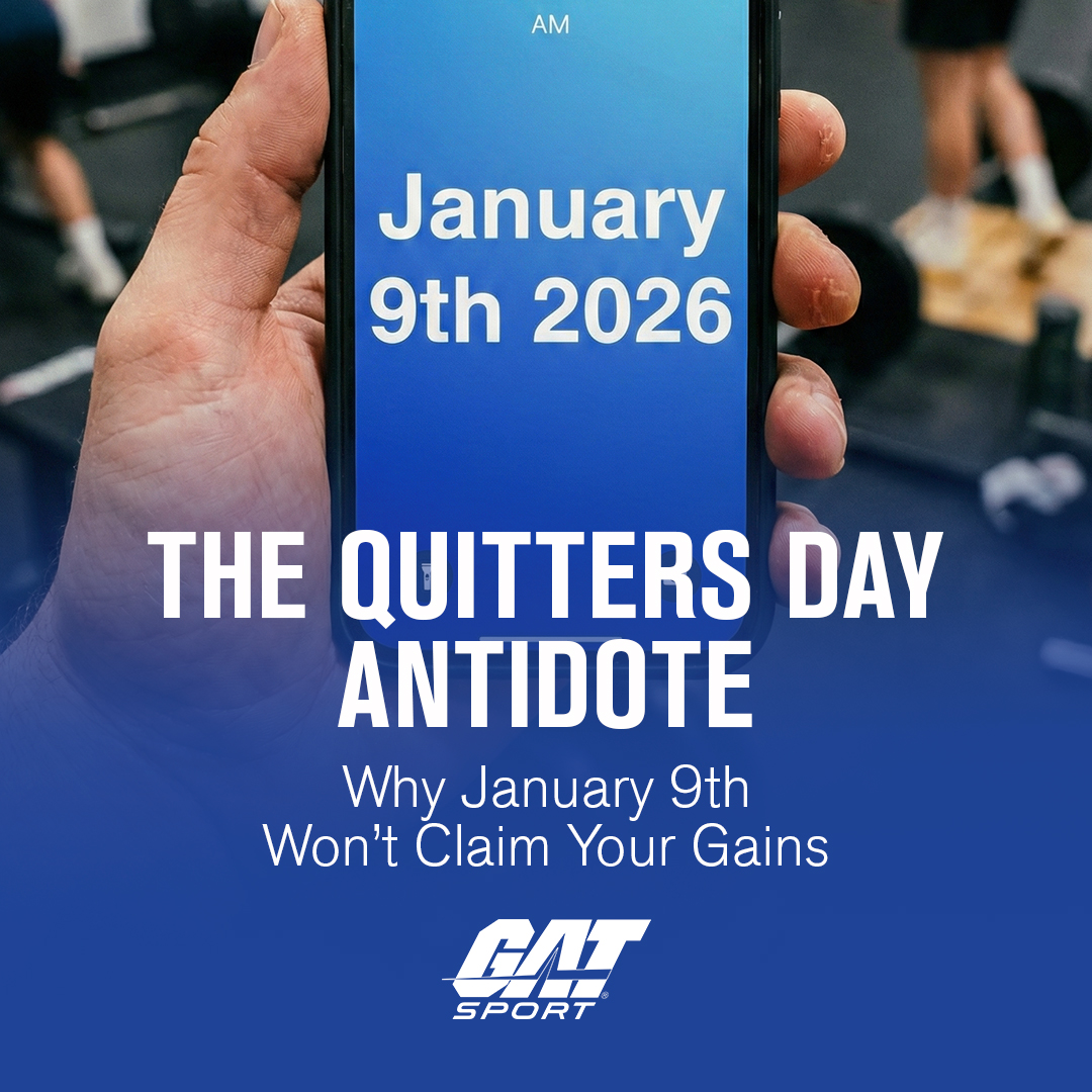 GATSPORTUSA's tweet image. Quitter’s Day is real and it’s embarrassing. 😒🔥 This is how you make it past January 9th.

📚Read “The Quitters Day Antidote: Why January 9th Won’t Claim Your Gains.” here: bit.ly/4979VfP

#QuittersDay #GATSport #CompeteHarder #NoExcuses