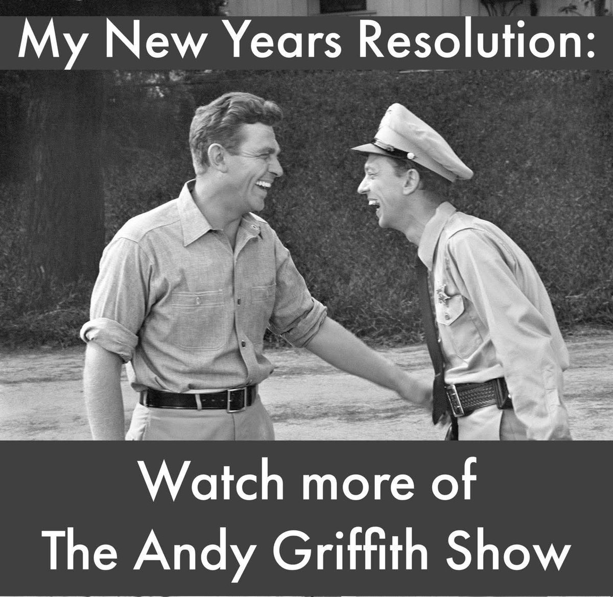 AndyGriffithShw's tweet image. You'll likely be happier and a better person for it. Helps manage stress and brings you joy.
