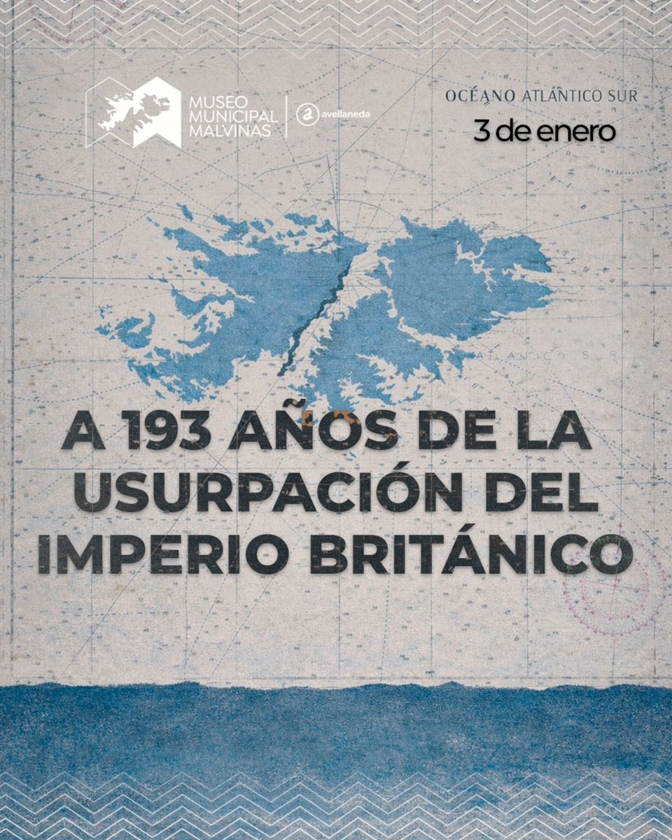 DanteForesi's tweet image. Justo hoy se cumplen 193 años de la invasión y usurpación de nuestras Islas Malvinas por parte de otro imperio: el británico, ayudado militar y diplomáticamente por Estados Unidos en la guerra de 1982. Nunca olvidemos quién es nuestro enemigo y de qué lado debemos colocarnos en…