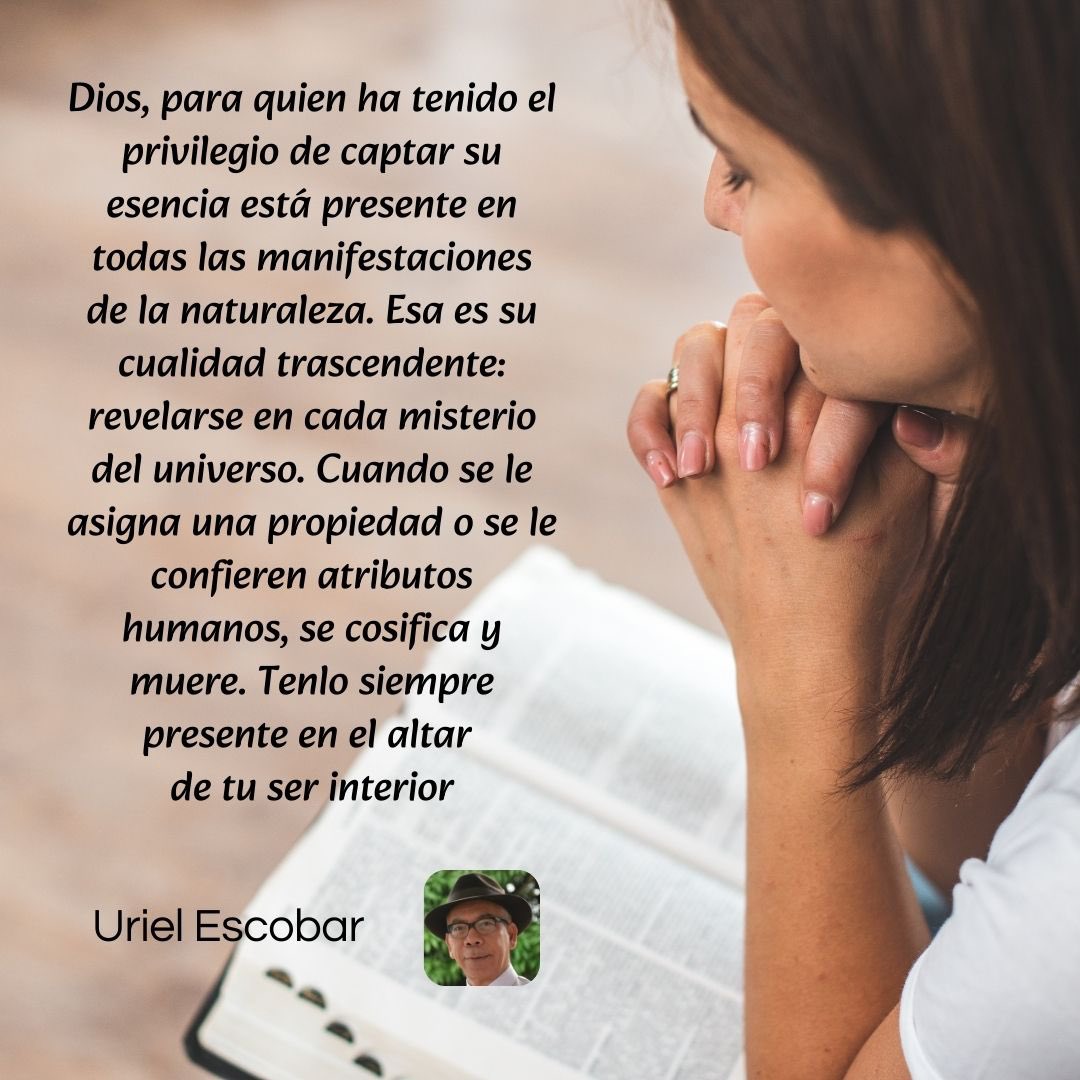 #DiosEstaPresenteEnSuEsencia #saludyespiritualidad #felizsabado