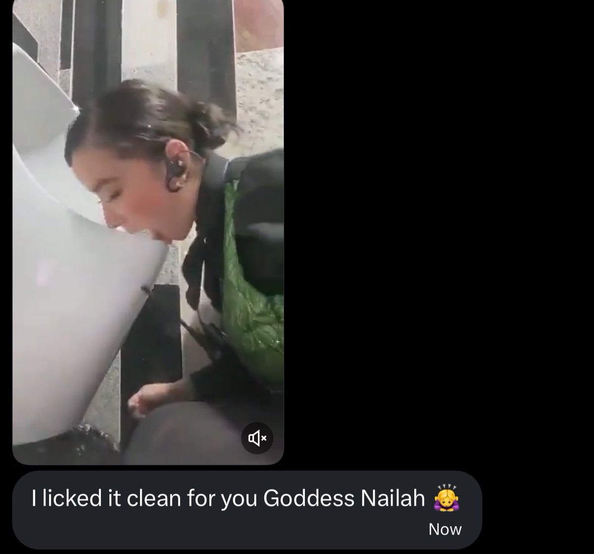 it’s fun owning submissive white Christian girls that know their place beneath a Muslim 🇵🇰

I say that while she sends videos to me licking a public toilet just because I instructed her to 😂