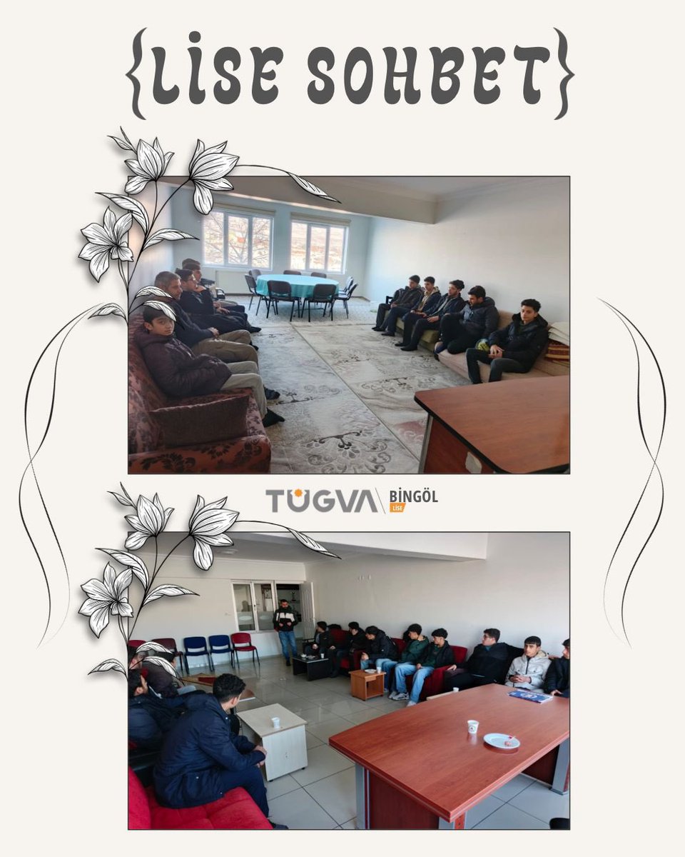 Bir çay, bir sohbet, nice anlamlı cümle…
Lise sohbetlerimizden.✨