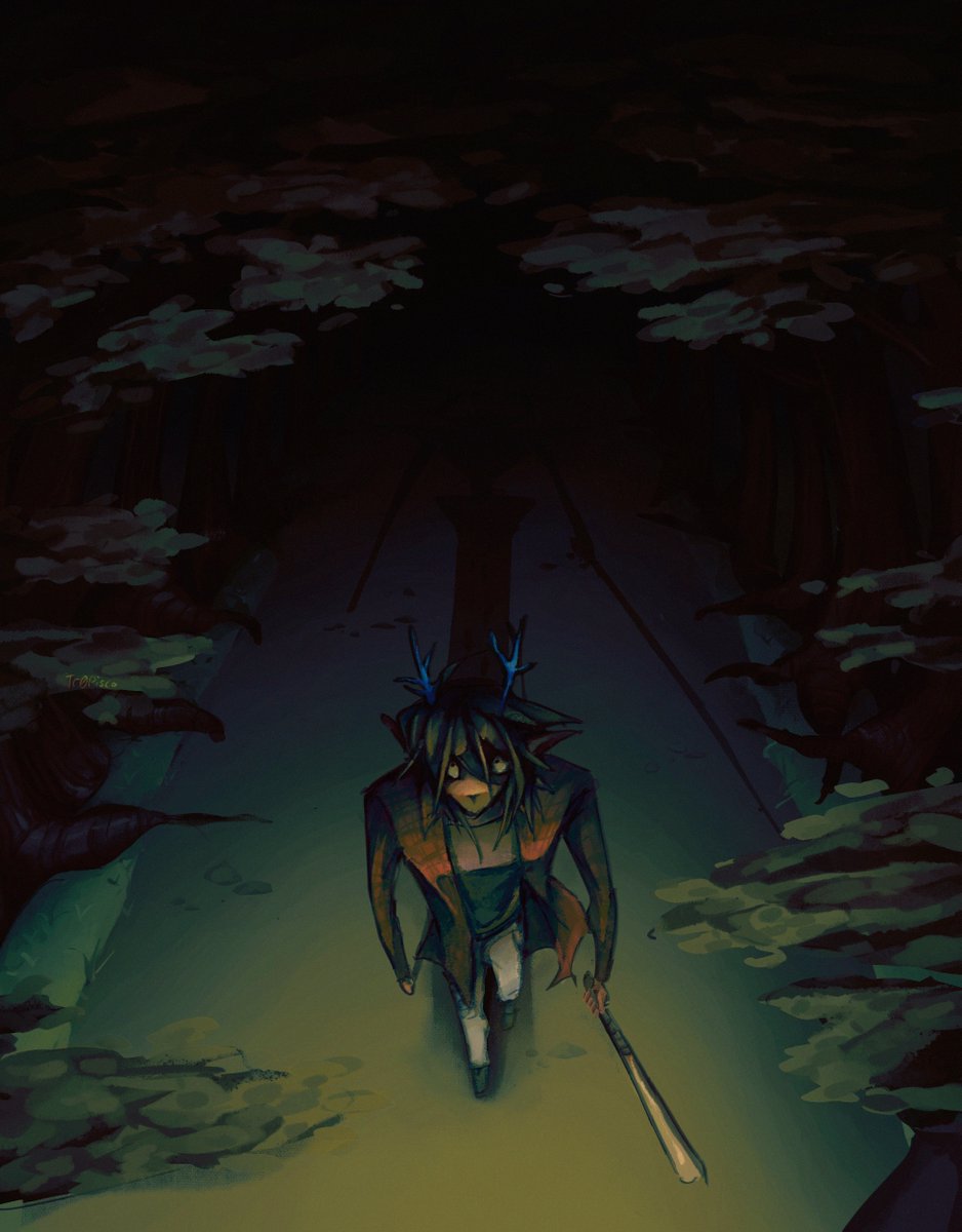 When you have a bat, everything looks like a ball.
#DELTARUNE #deltarunefanart