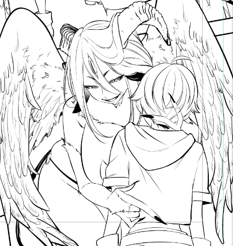 助けてこのヒロイン描き込み多すぎて作画カロリー半端ない。痩せちゃう。 