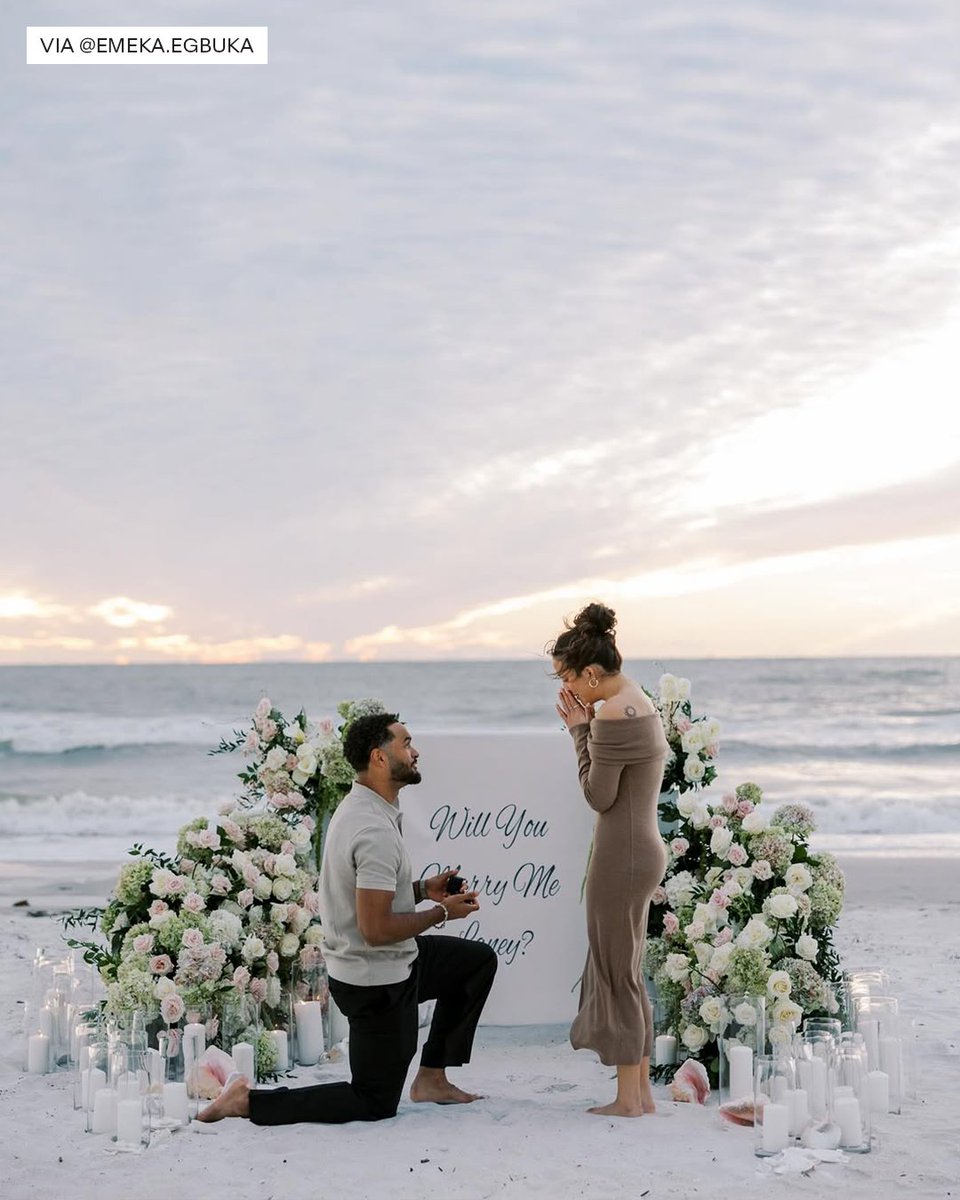 Buccaneers's tweet image. What a year for @EgbukaEmeka 🙏

Congratulations on your engagement, Emeka &amp;amp; Laney!