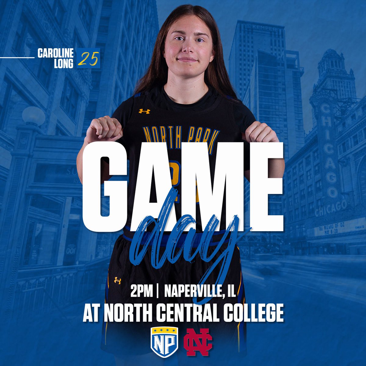 npuwbb's tweet photo. 🚨GAME DAY🚨

🆚 North Central
📍Naperville, IL
⌚️2pm https://t.co/Q4aWFnhI4P