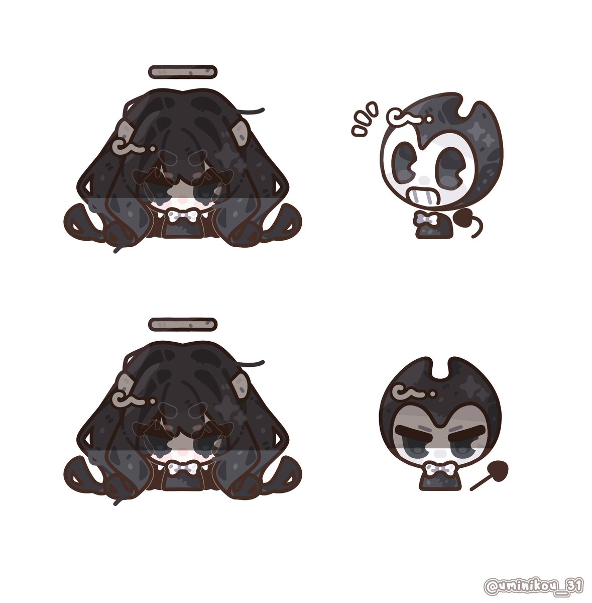 angry girlfriend...

#BENDY #AliceAngel