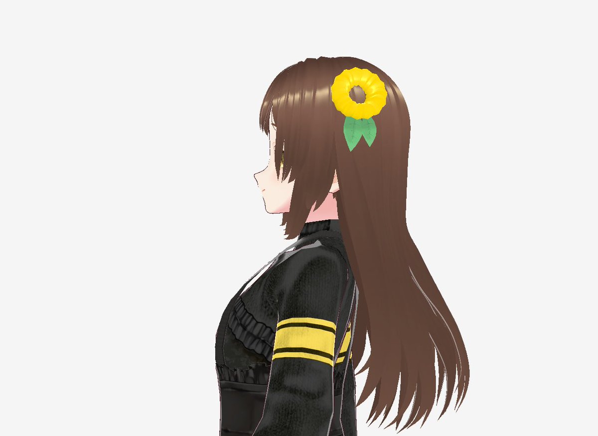 今日、VRoidの頭につける用のパインってなかなかないんですよね