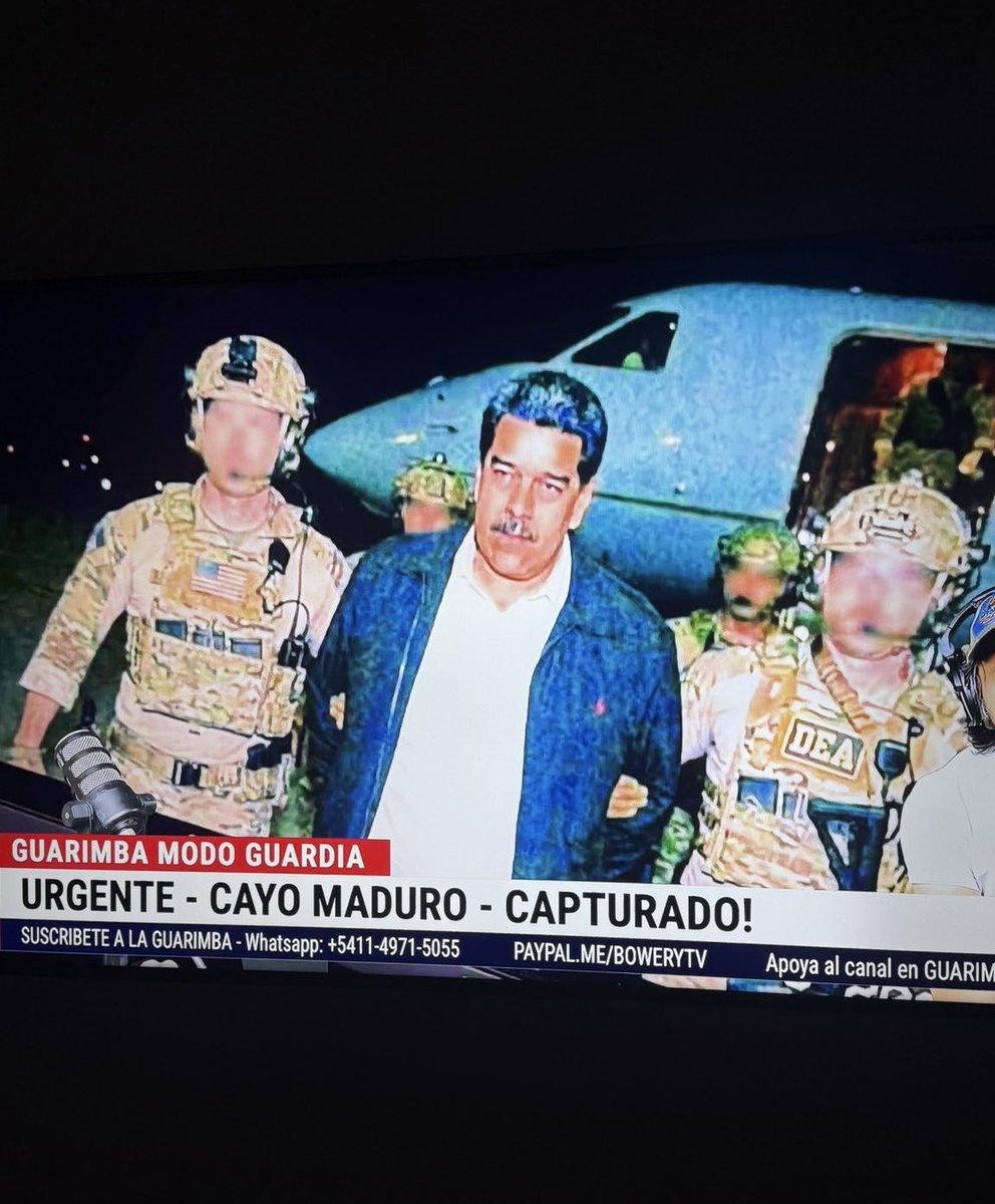 Y entonces la libertad para nuestros hermanos venezolanos, empezó a sonar así 👇🏻