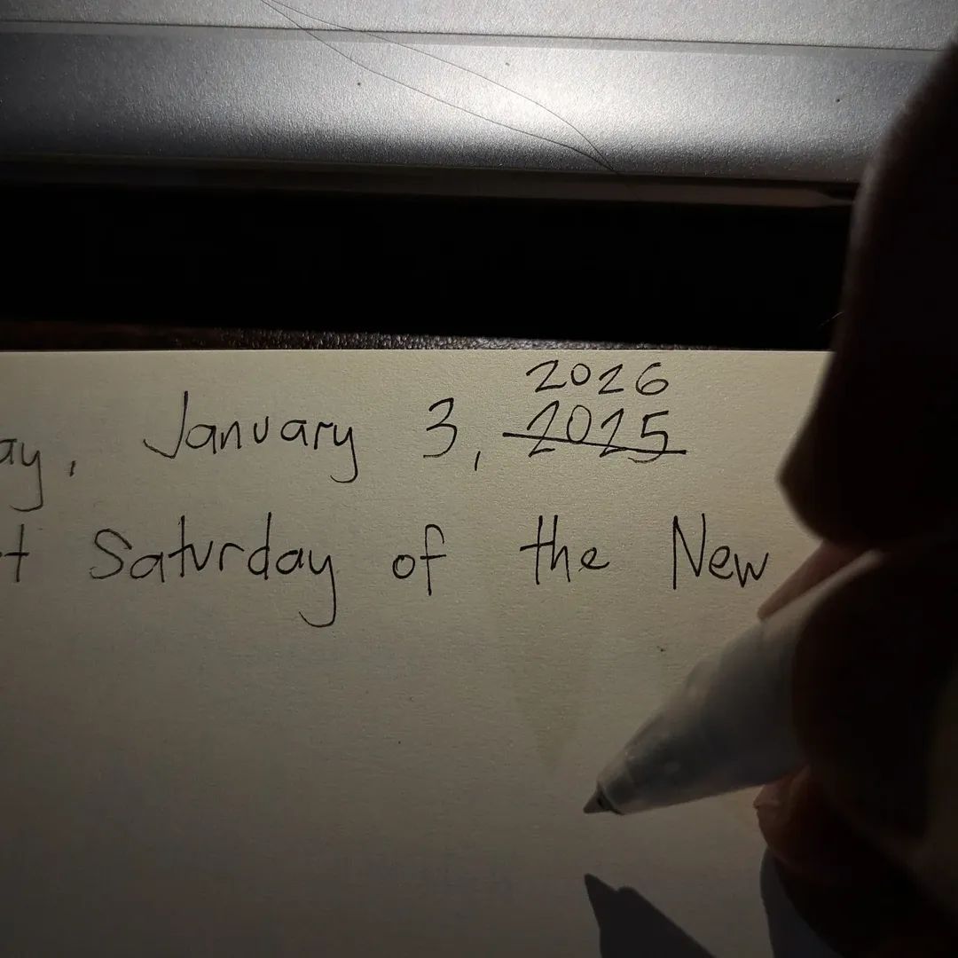 AlbertoReuben's tweet photo. Starting 2026 strong… with my first mistake. 😅 https://t.co/A5xfFwNbFt