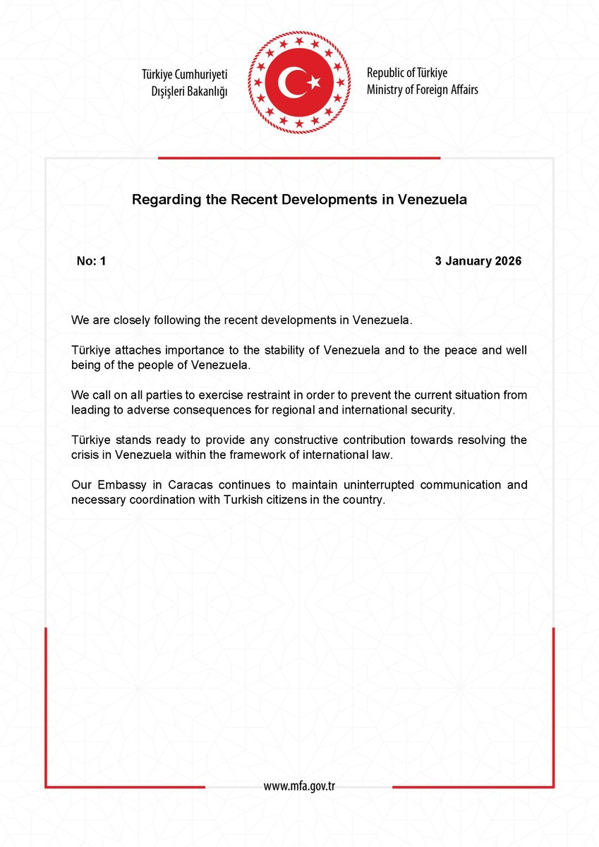 Turkish MFA tweet media