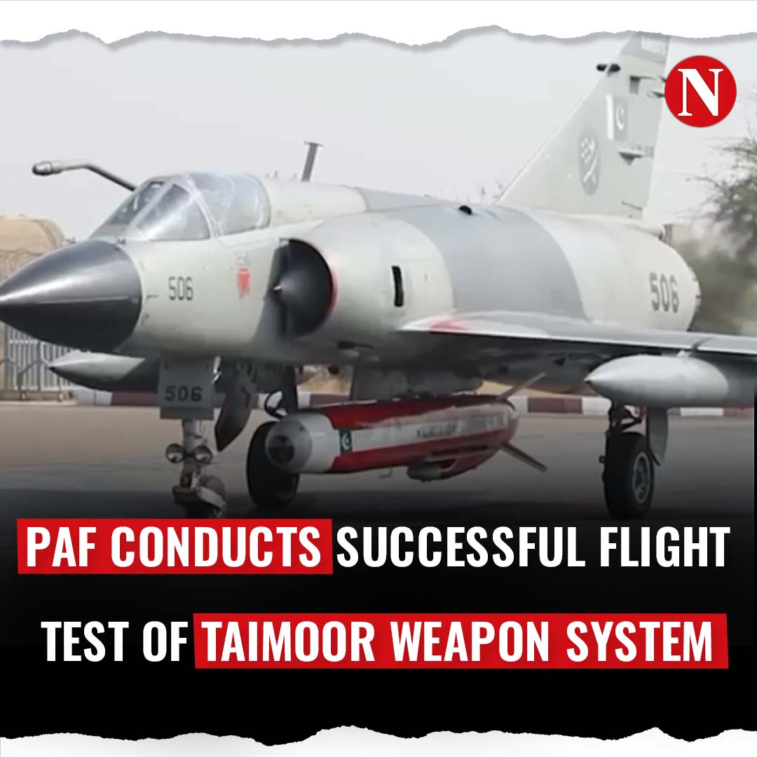 NarrativesM's tweet image. Pakistan Air Force (PAF) conducts a successful flight test of the Taimoor Weapon System, showcasing advanced military capabilities.

Subscribe for more updates:
bit.ly/4oUHffJ

#PAF #TaimoorWeaponSystem #MilitaryUpdate #DefenseNews #PakistanAirForce #NationalSecurity