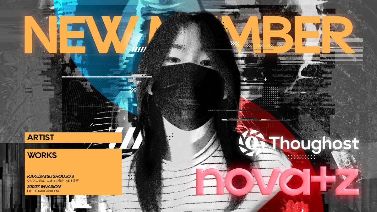 thoughost's tweet image. 新年を迎え、新たなメンバーが加わりました。

Welcome, nova+z! @novaxz_nobasu