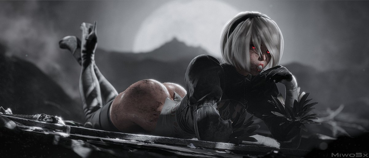 2B Clone Afterbattle