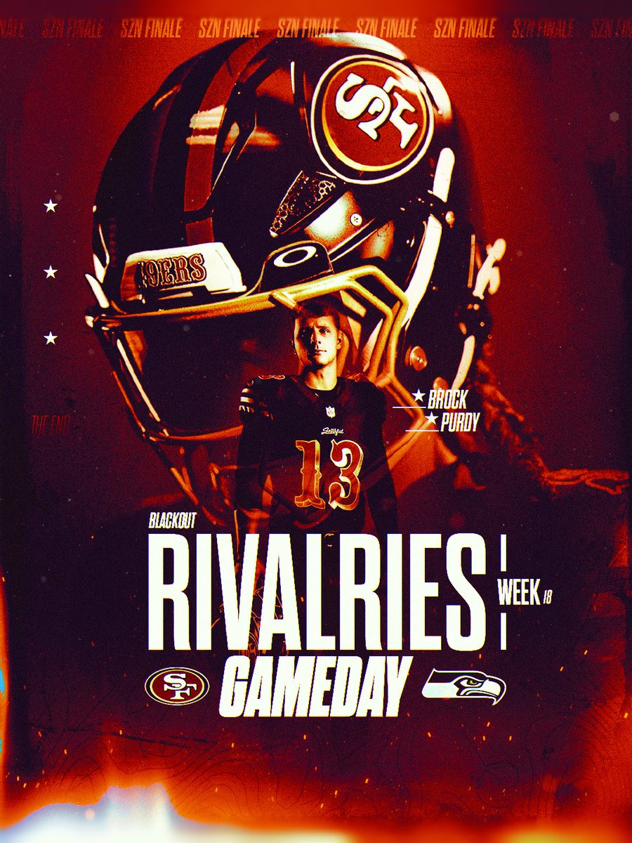 OurSf49ers's tweet image. Its officially #49ers game day ‼️

The regular season finale battle for the #1 seed 🔥