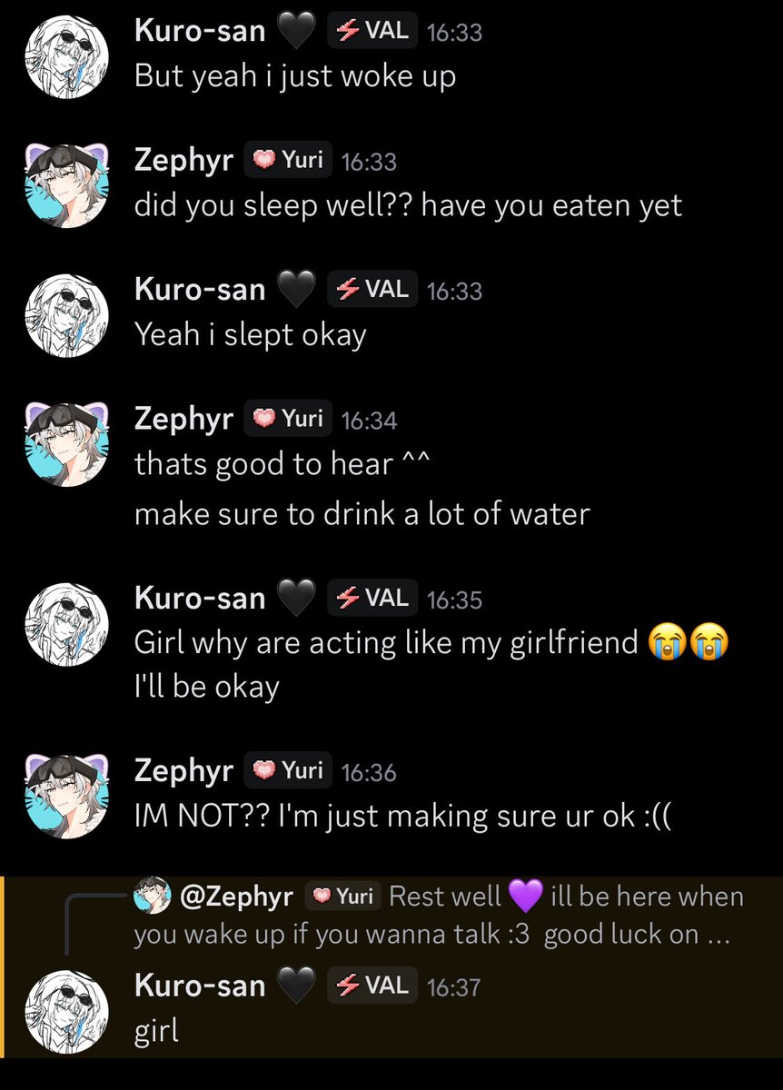 Be my friend if you want a GF experience I guess 😭