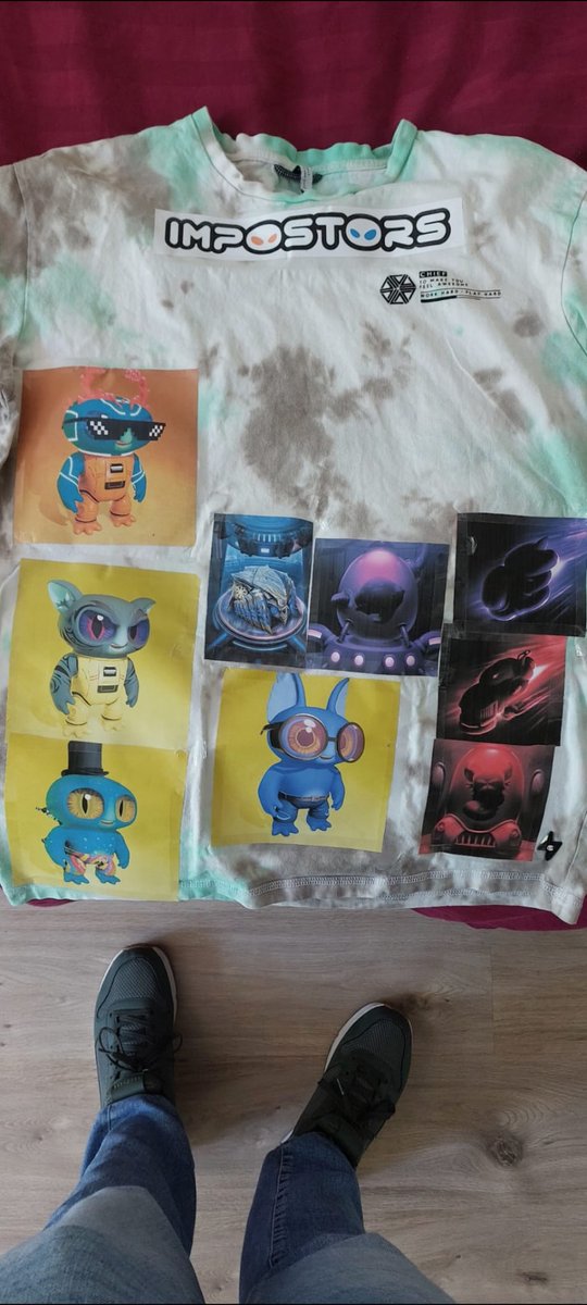 PascalH2137's tweet image. I recently attended a space cantus, all dressed on theme.🛸 I couldn’t resist showing off my Impostors and Superverse items! I got lots of questions and helped spread the word about the awesome work of the Superverse and the Impostors team. @elliotrades @PlayImpostors @SuperVerse