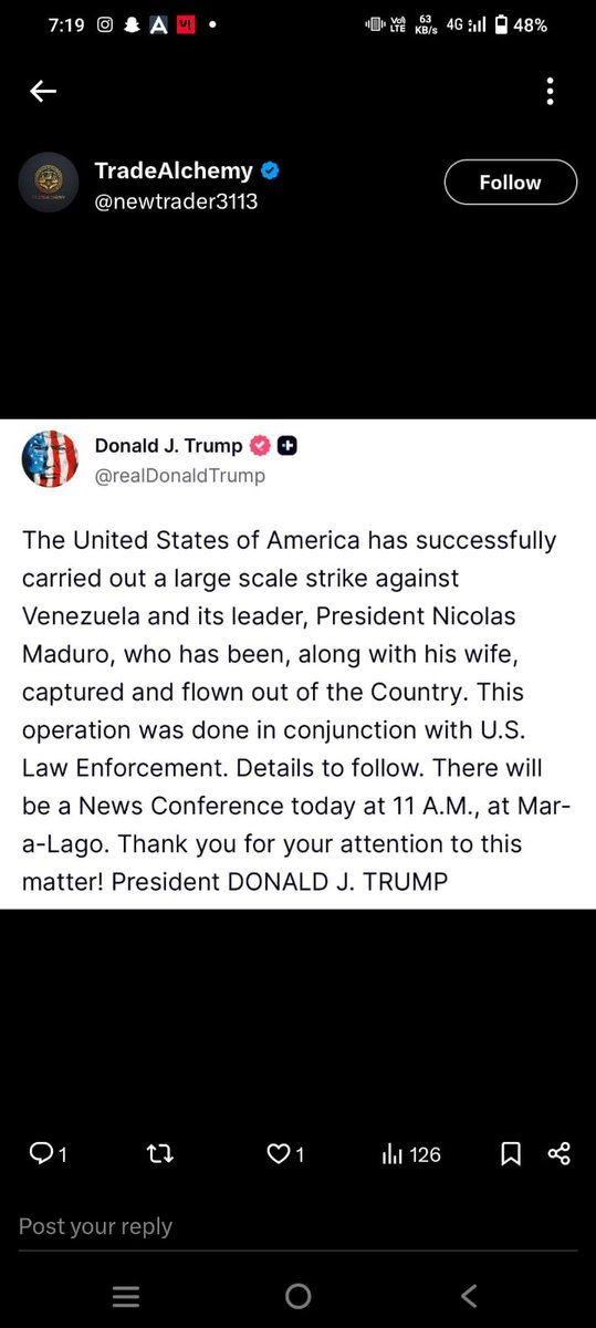 candypixie60's tweet photo. US का बड़ा ऑपरेशन, Venezuela के प्रेजिडेंट गिरफ्तार... क्या होगा इस attack का impact...? 
इस attack के पीछे का सच क्या है?
#venezuela #us #trump

6AM full video के साथ मिलते हैं only on youtube https://t.co/SyrywIJo4a