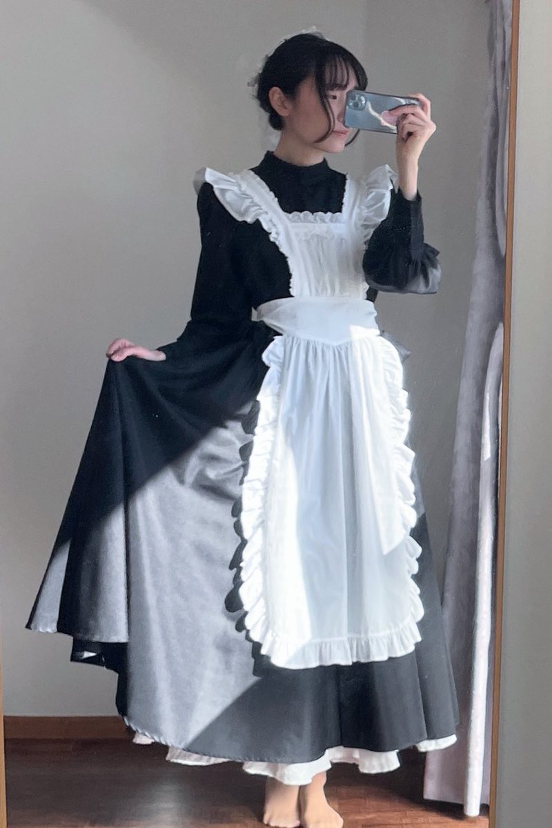yamiettaofmaid's tweet photo. 今日のメイド服… https://t.co/wzCRJlaE2m