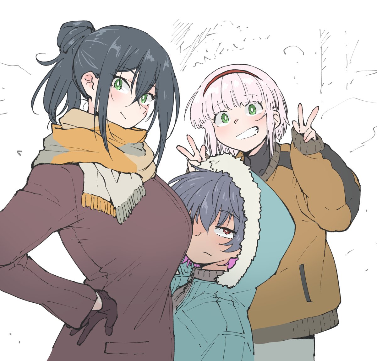 さーすがに
描かなすぎだったので

リハビリあけおめ絵 