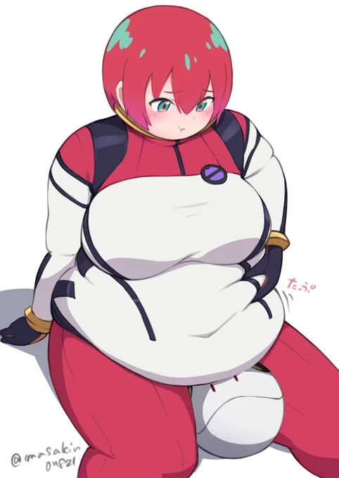 去年のマチュと最近描いたマチュ(でぷん)
