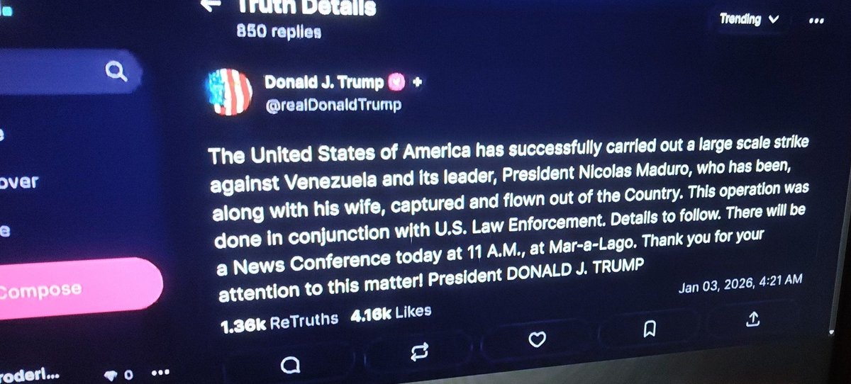 <a href="/GabrielBoric/">Gabriel Boric Font</a> En la fuerza de la Oscuridad y en el lugar perverso de la Historia está Boric, quien no representa a Chile ni al mundo libre #madurocaptured #MaduroCapturado
#MaduroCaePetroCae
Viva Venezuela Libre!! 🇻🇪🇨🇱<a href="/joseantoniokast/">José Antonio Kast Rist 🖐️🇨🇱</a> <a href="/JMilei/">Javier Milei</a> <a href="/DanielNoboaOk/">Daniel Noboa Azin</a> <a href="/GiorgiaMeloni/">Giorgia Meloni</a> <a href="/netanyahu/">Benjamin Netanyahu - בנימין נתניהו</a>