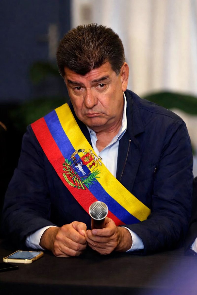 Último momento: Efraín Alegre se proclama presidente moral de Venezuela.