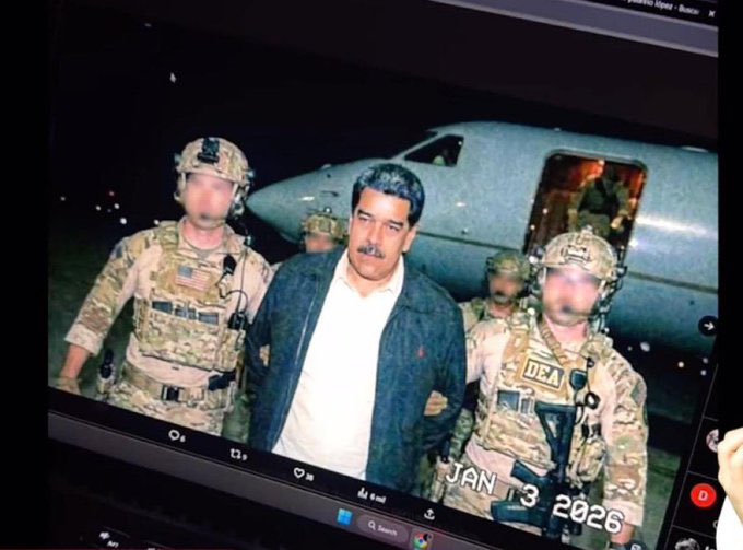 torbenars's tweet photo. Nicolas Maduro ha sido capturado!
Solo puedo decir game over 😌🇻🇪 https://t.co/xbdz05Mkzq