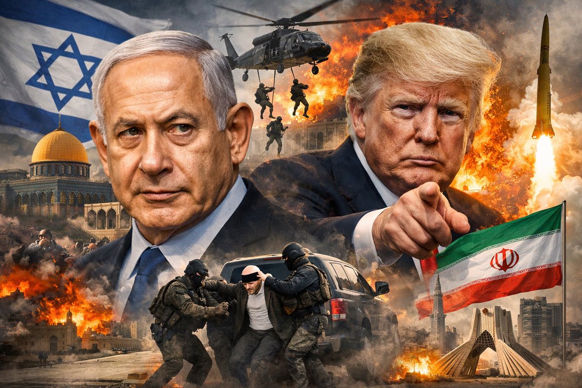 This Was Netanyahu’s Green Light — Iran Is the Real Target

There is no doubt in my mind that Benjamin Netanyahu is behind what happened in Venezuela. This was not an isolated act. It was a rehearsal. A legal and moral test run designed to normalize the unthinkable so that the