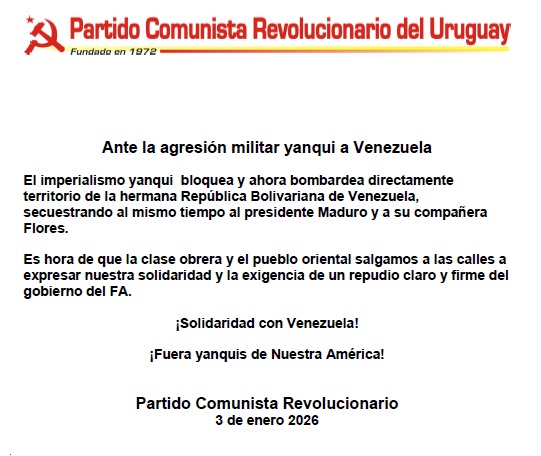 NO A LA AGRESION IMPERIALISTA
APARICIÓN CON VIDA DE MADURO Y SU ESPOSA
NO AL GOLPE