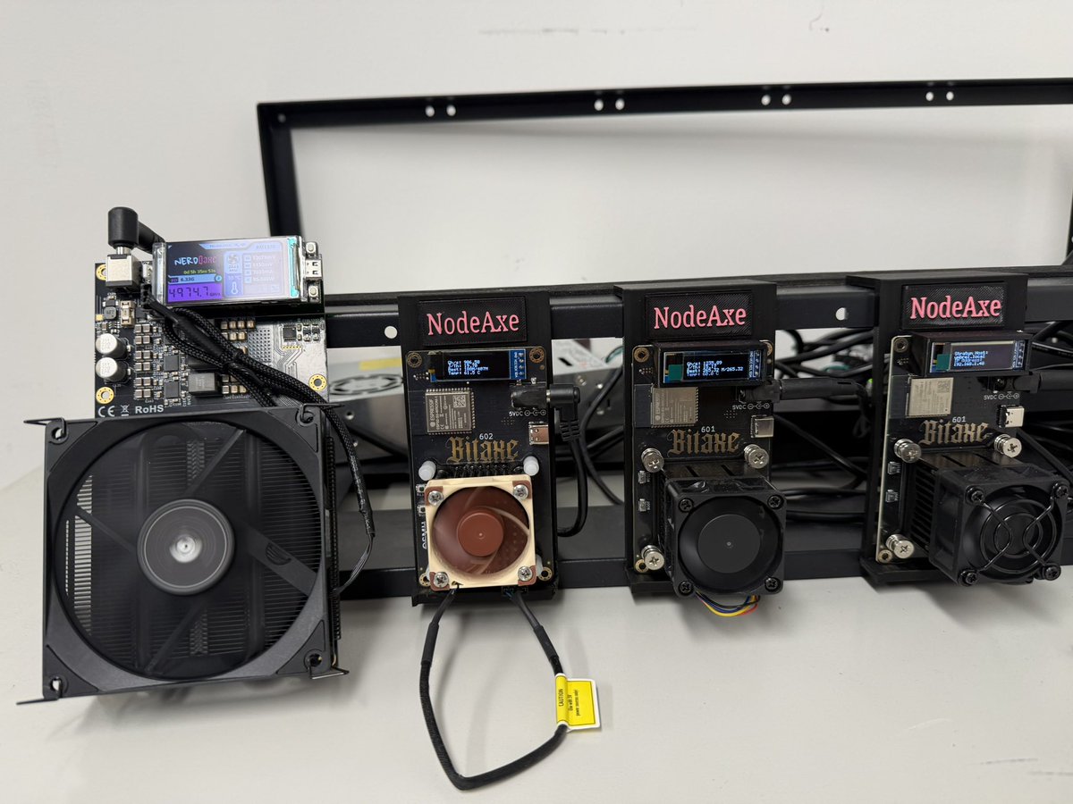NodeAxe ⚡️ Open Bitcoin Node & Home Miner tweet media