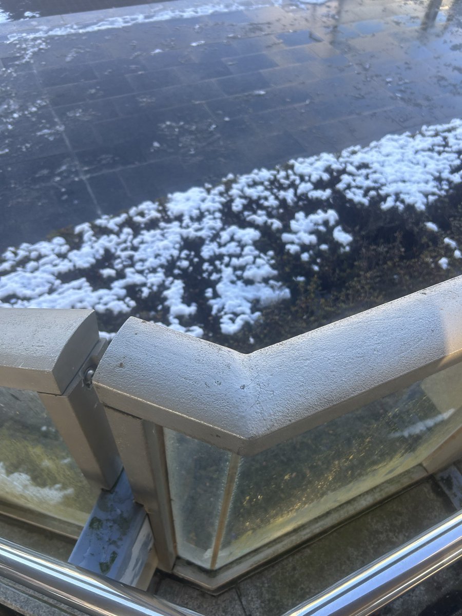 0_difk's tweet photo. 今年の初雪だ https://t.co/s0SPIiZPTt
