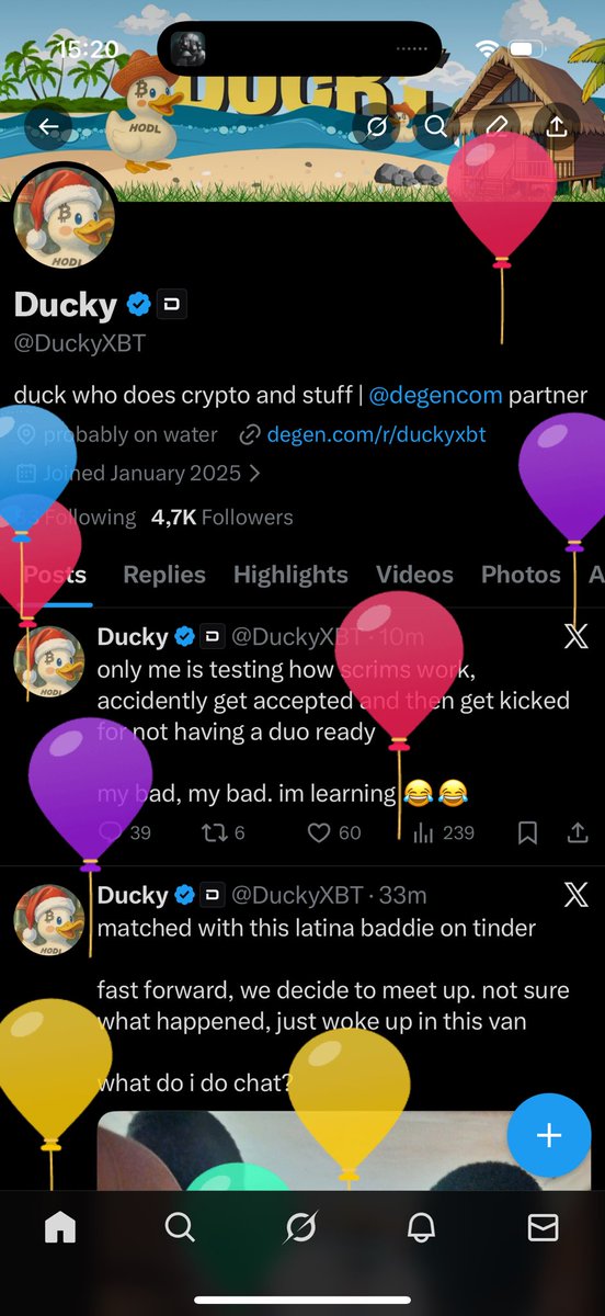 Ducky tweet media