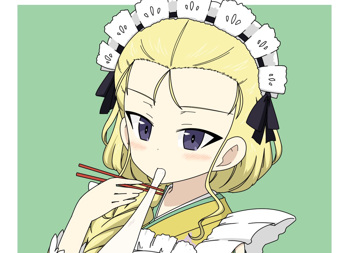 『和風メイドアッサムさん』
去年の渋谷コラボアッサムさん可愛かったですねぇ～
休憩で御雑煮を食べるアッサムさん
【FANBOX】支援者限定で原寸サイズが見れます
mystar-ichinose.fanbox.cc/posts/11184925