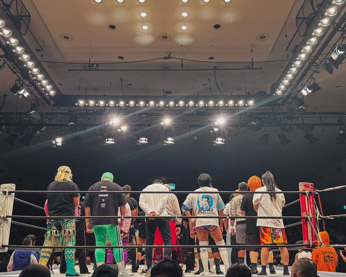 ミケさんと一緒に2回目のプロレス観戦行ってきた✨💪🏻🎍