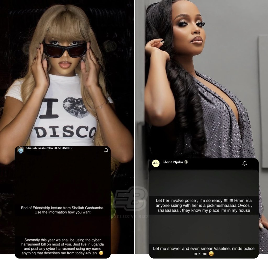 exclusive_bizz's tweet photo. Sheilah Gashumba and former bestfriend Gloria Njuba expose each other’s dirty linen after bitter breakup. https://t.co/mjOVsMaUbf