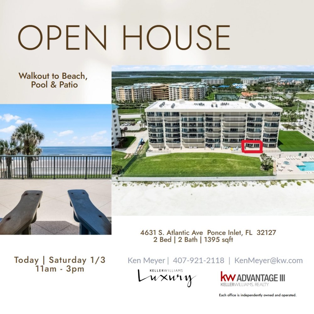 kwkenmeyer's tweet photo. Open House Today!   Direct Ocean Front Condo in Tower 9 Complex https://t.co/ukNsZECy7a