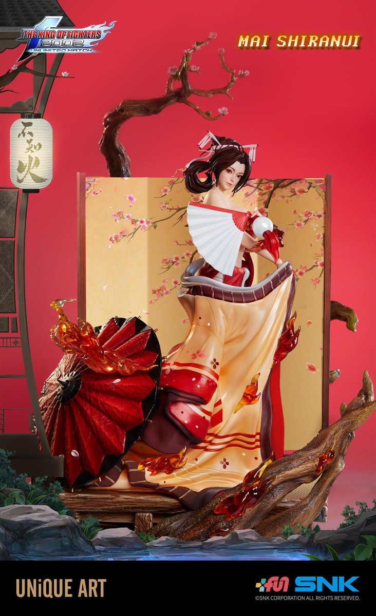 GKlovemore's tweet photo. Favorite picks：Unique Art - The King of Fighters -  kimono Mai Shiranui Statue
Scale: 1/4  
Product Include:Figure+Decoration+Transparent parts+Base
#MaiShiranui #Dolls #figure #STAtue #collector #KOF98UMOL #BeautifulMadness #不知火舞生誕祭 #拳皇 https://t.co/rjbGRN5F6H