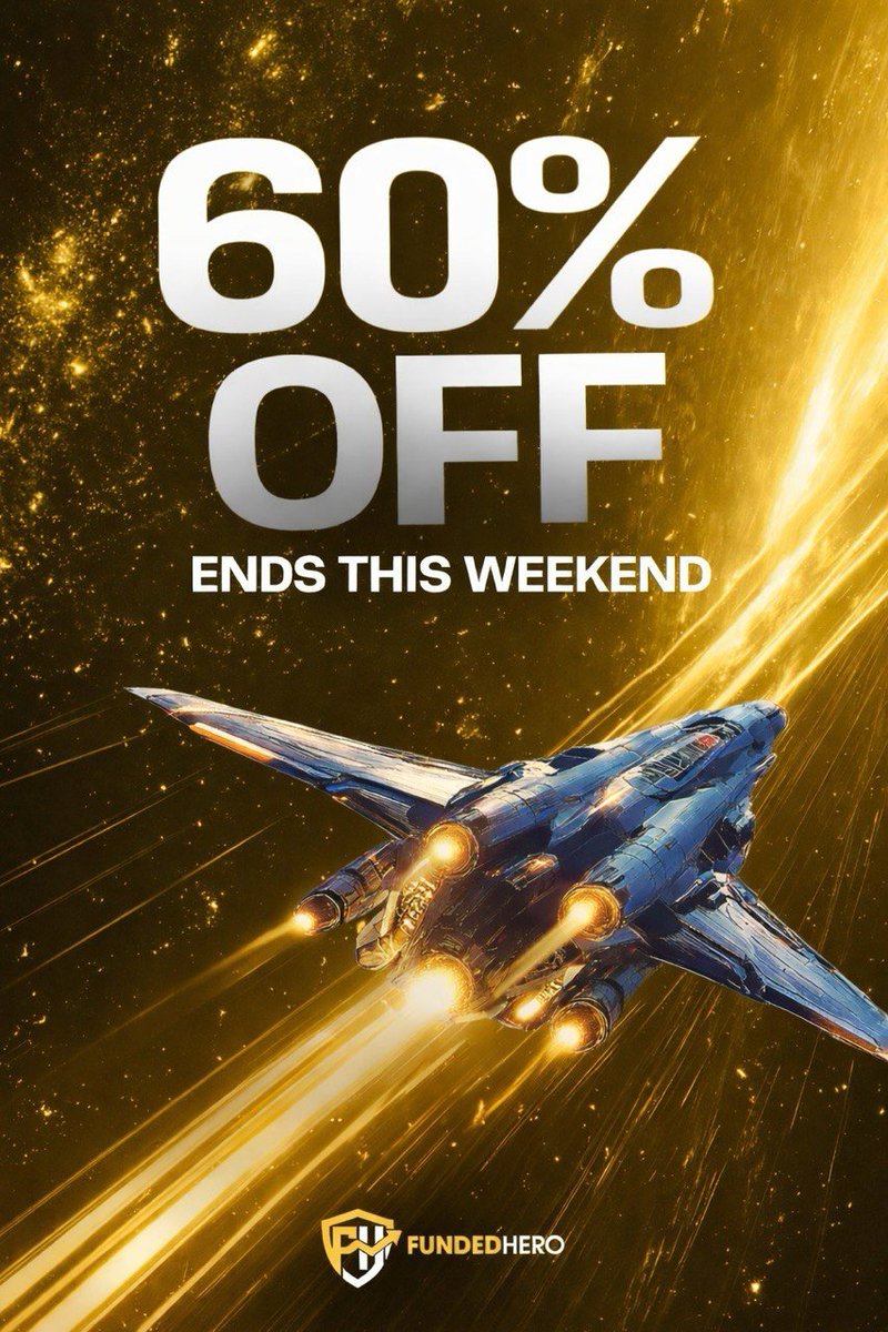 Almo0s's tweet photo. Opportunities donโt announce themselves twice.
60% OFF ends this weekend โณ
If trading is your goal this is your moment ๐ฅ
Start now ๐ https://t.co/aB2VFfgO63
#Trading #FundedTrader #PropFirm #Forex #SmartMoney #WeekendDeal ๐ https://t.co/RKZEPos5b6