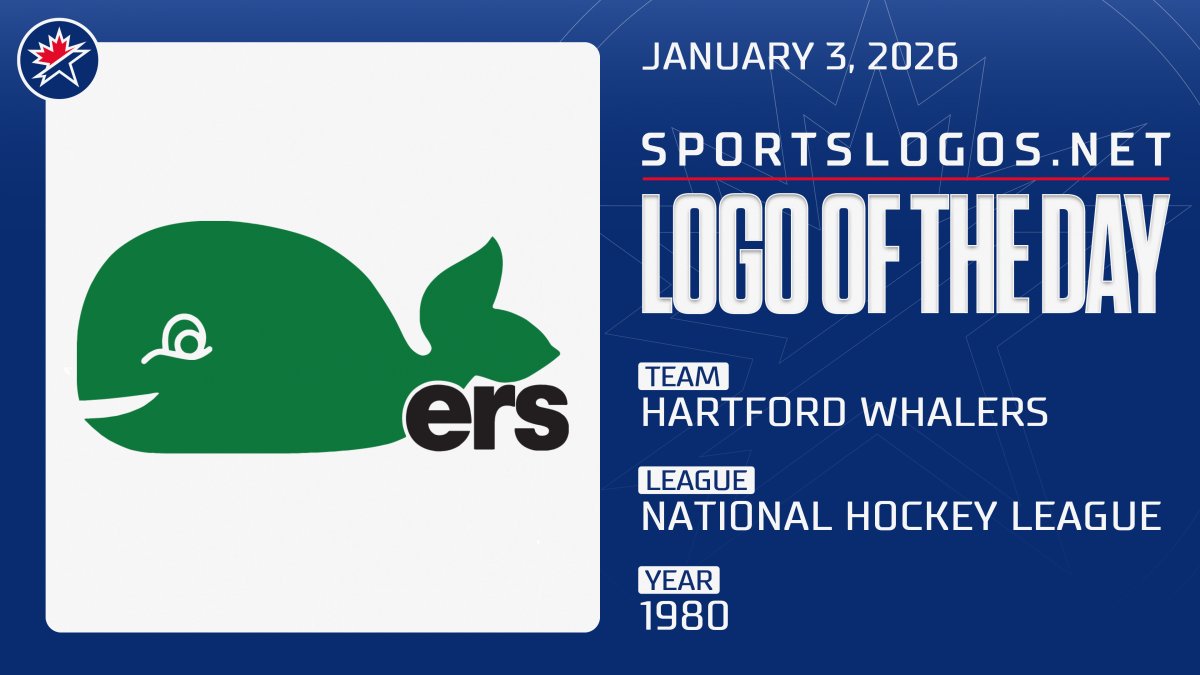 sportslogosnet's tweet image. #LogoOfTheDay is Pucky the Whale in honour of the Canes wearing Whalers jerseys tonight in Carolina. Pucky was worn on the Whalers jerseys from 1972 to 1985. 

Hartford Whalers logo history: sportslogos.net/logos/list_by_…