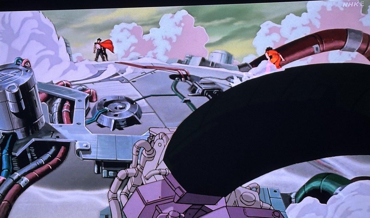AKIRA このシーンが手書きなのマジで信じられない 当時のアニメ