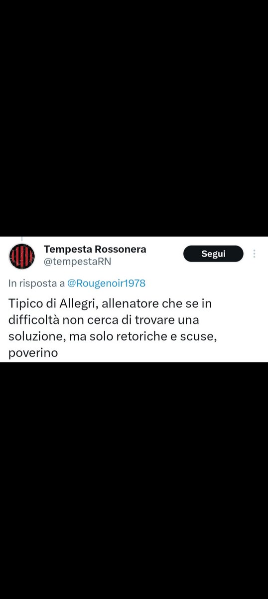 THREAD SUL PERCHÉ ALCUNI PROFILI SCRIVONO IL MILAN DI FURLANI E NON DI MAX ALLEGRI

CONTINUA