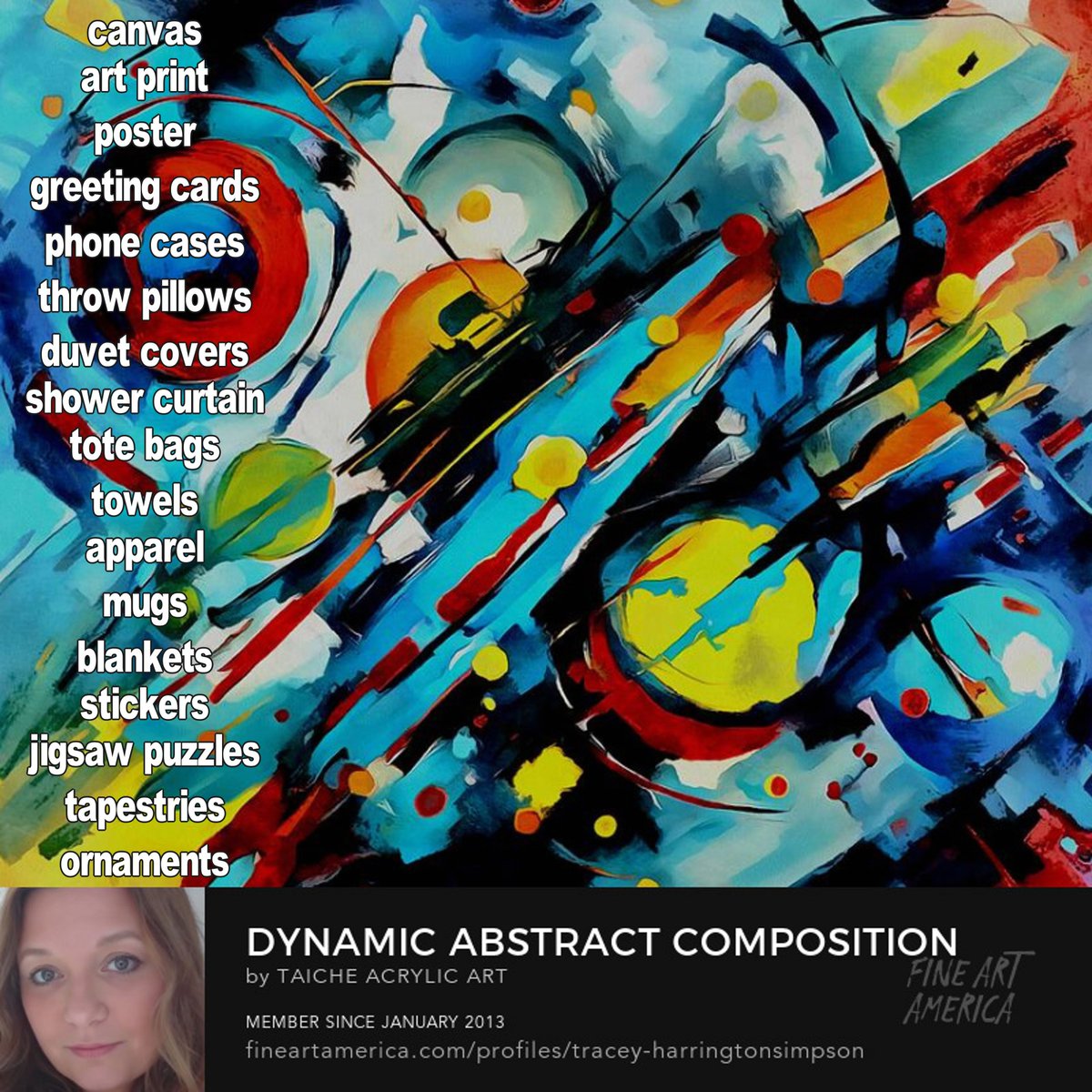 TaicheTees's tweet image. #Dynamic #Abstract Composition #Celestial Collision
#Taiche #AcrylicArt  Ignite your space with chromatic velocity. This vibrant abstract artwork bursts with energy, dynamic lines, and bold colors. This striking piece of modern art commands attention fineartamerica.com/featured/dynam…